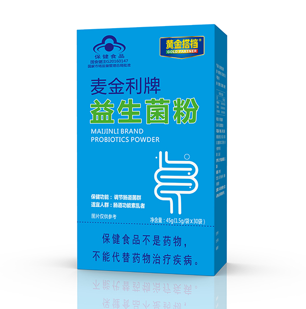   黃金搭檔麥金利牌益生菌粉