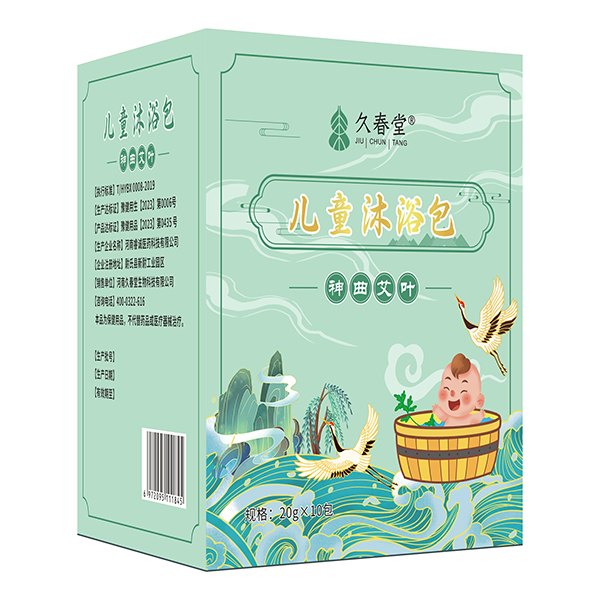  久春堂兒童沐浴包 神曲艾葉