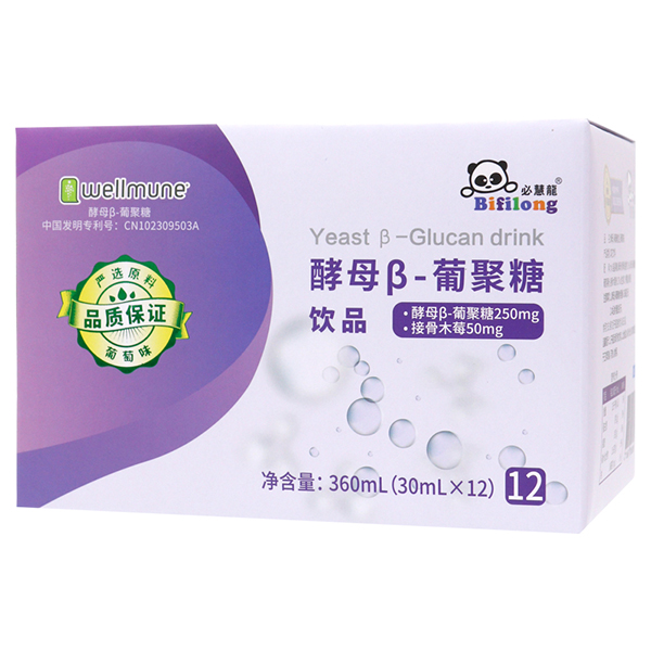  必慧龙酵母β-葡聚糖饮品 360ml