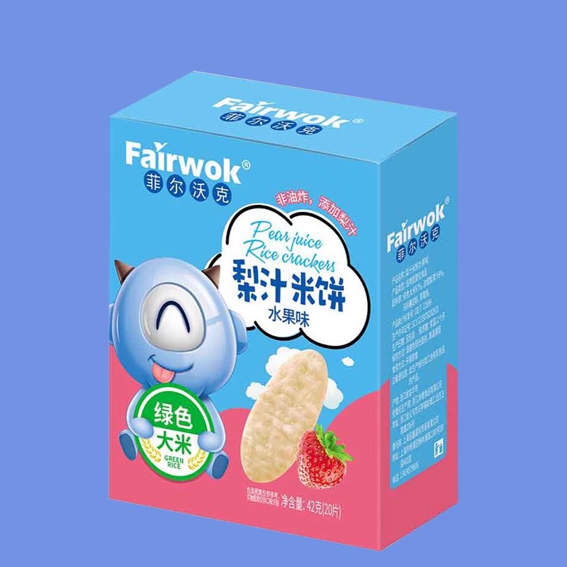 菲尔沃克梨汁米饼  水果味