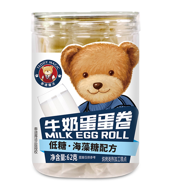  泰迪魔法牛奶蛋蛋卷