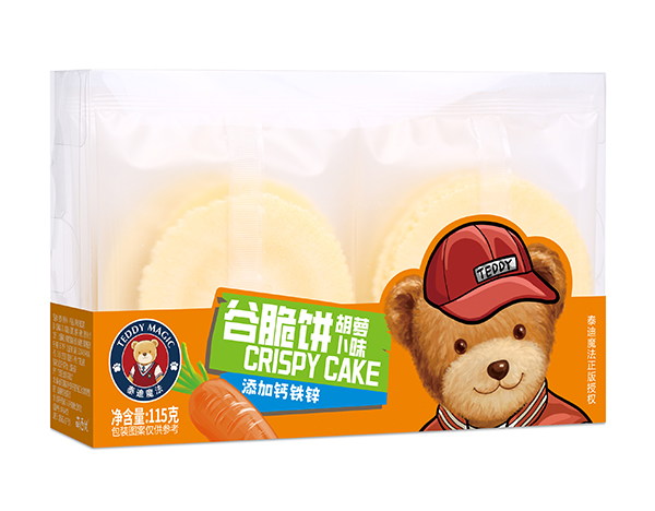  泰迪魔法谷脆餅 胡蘿卜味