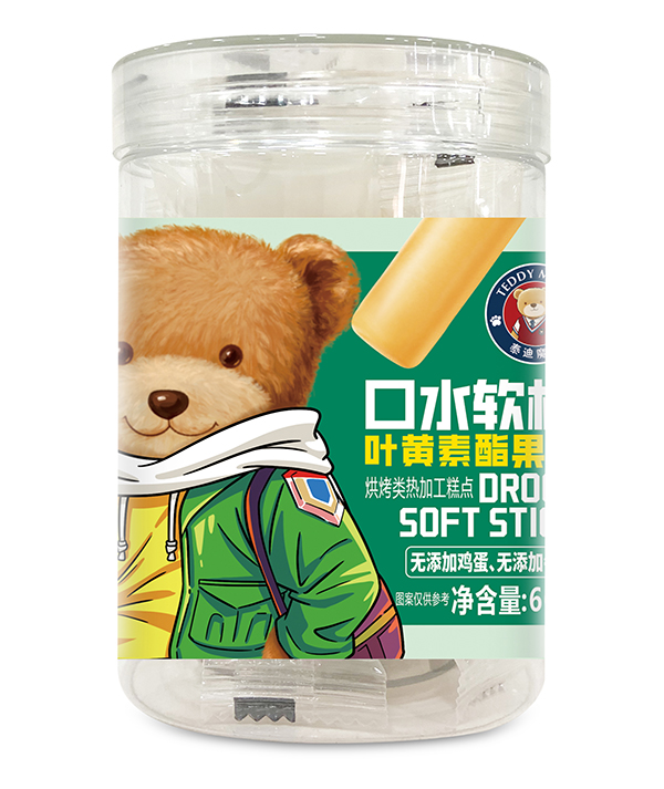  泰迪魔法口水軟棒  葉黃素酯