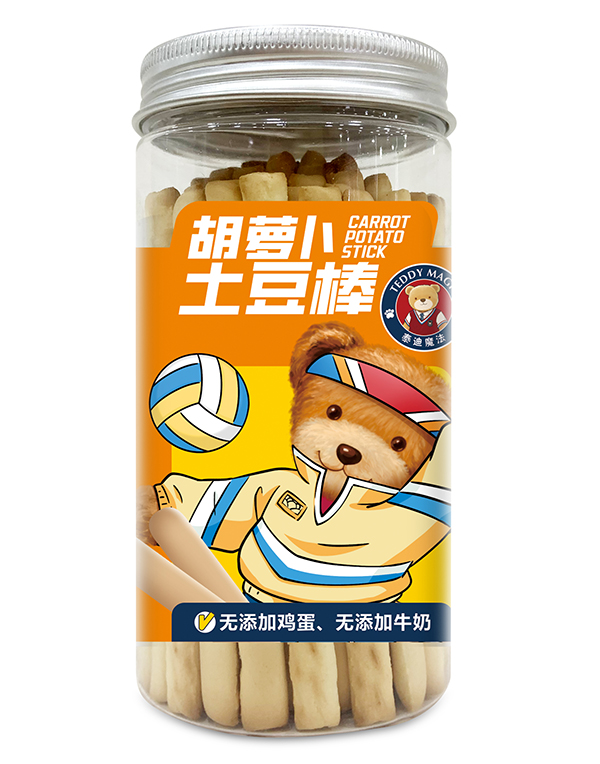  泰迪魔法胡蘿卜土豆棒
