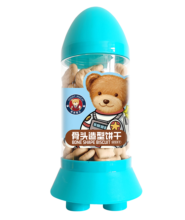  泰迪魔法骨頭造型餅干