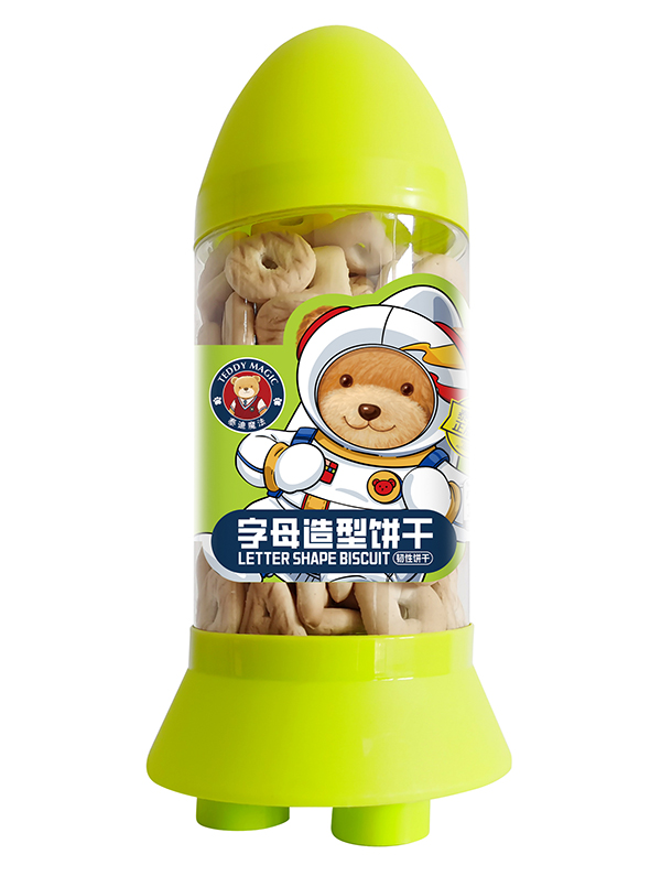 泰迪魔法字母造型餅干