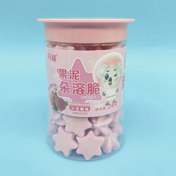  閃耀果泥朵溶脆 火龍果味