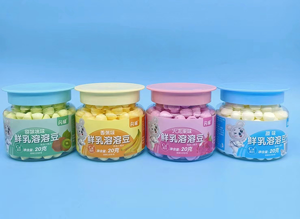  閃耀鮮乳溶溶豆