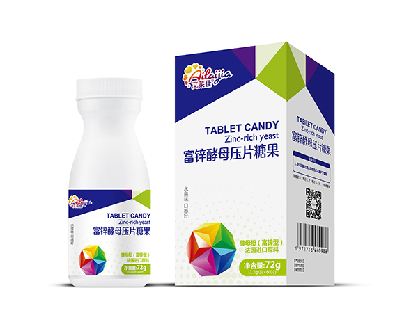  艾萊佳富鋅酵母壓片糖果