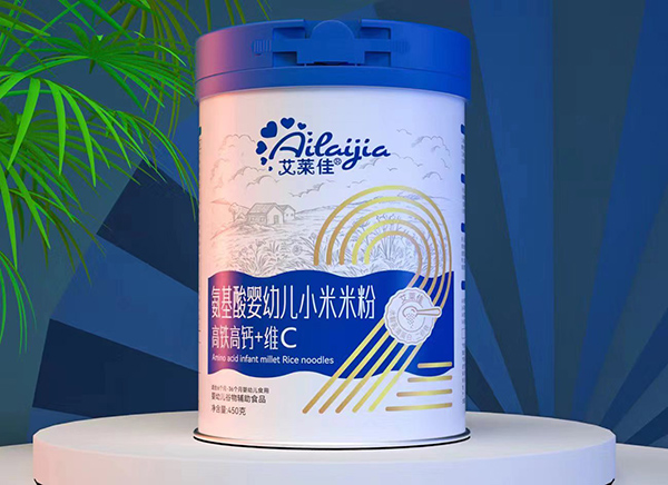  艾萊佳氨基酸嬰幼兒小米米粉 高鐵高鈣+維C