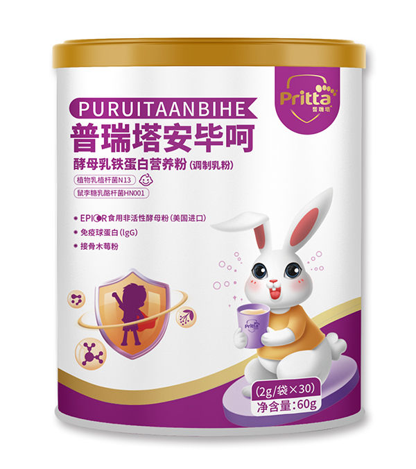    普瑞塔安畢呵酵母乳鐵蛋白營(yíng)養粉（調制乳粉）