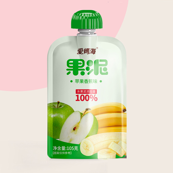  愛(ài)媽海果泥 蘋(píng)果香蕉味