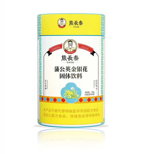 熊長泰蒲公英金銀花固體飲料