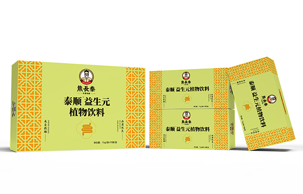  熊長泰泰順益生元植物飲料