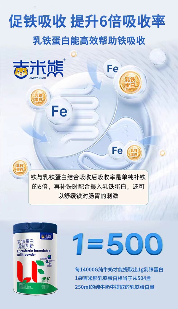  吉米熊乳鐵蛋白調(diào)制乳粉6