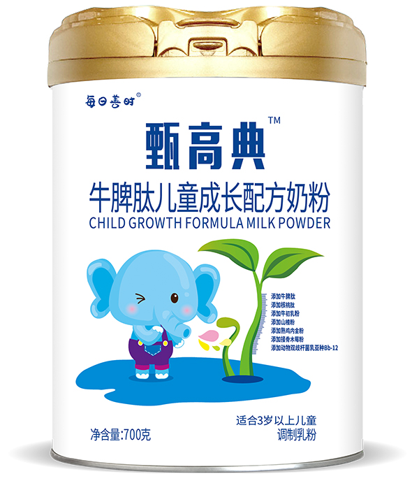 圣元每日膳時(shí)甄高典牛脾肽兒童成長(cháng)配方奶粉
