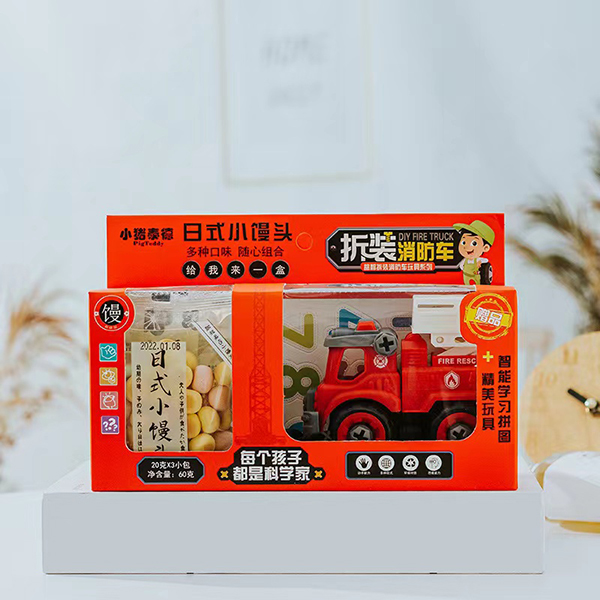 小豬泰德日式小饅頭 拆裝消防車(chē).jpg