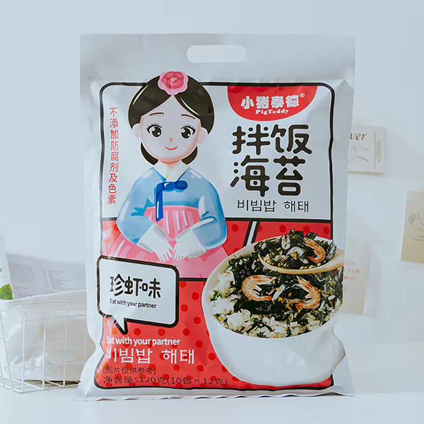  小豬泰德拌飯海苔 珍蝦味