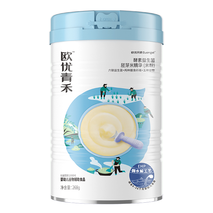 歐優(yōu)青禾酵素益生菌胚芽米精華(米粉)