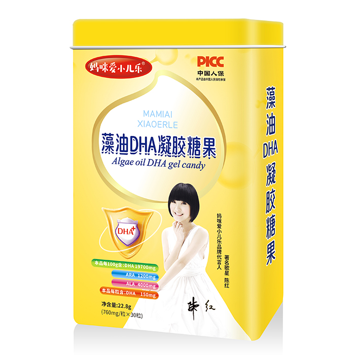  媽咪愛小兒樂藻油DHA凝膠糖果