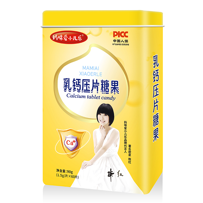  媽咪愛小兒樂乳鈣壓片糖果