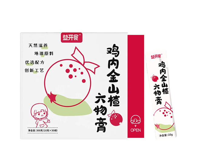  益開食雞內(nèi)金山楂六物膏