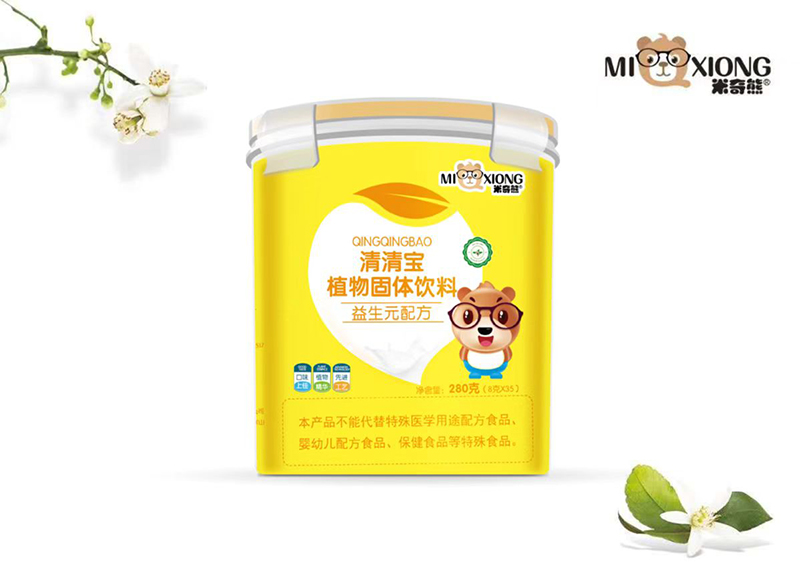  米奇熊清清寶植物固體飲料 益生元配方