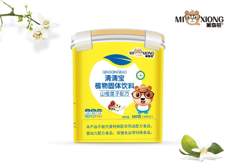  米奇熊清清寶植物固體飲料 山楂蓮子配方