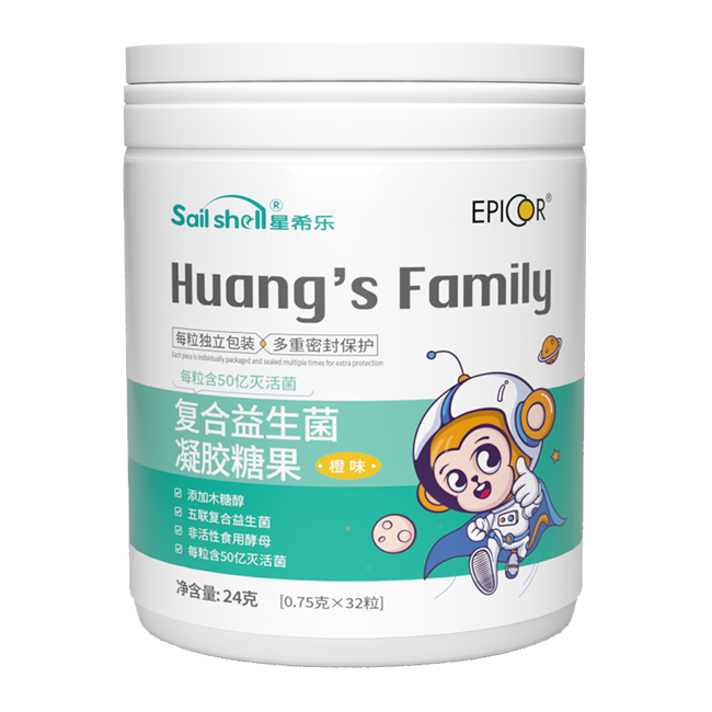  星希樂(lè)復(fù)合益生菌凝膠糖果