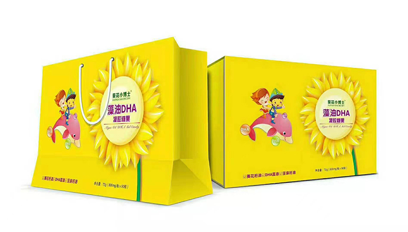  葵花小博士DHA凝膠糖果 禮盒裝