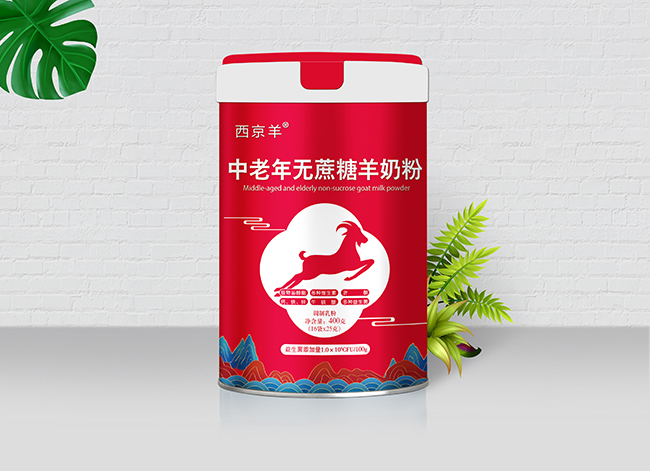  西京羊中老年無蔗糖羊奶粉