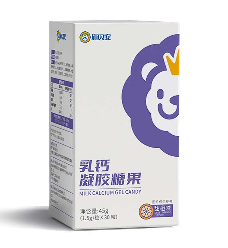 施貝安乳鈣凝膠糖果