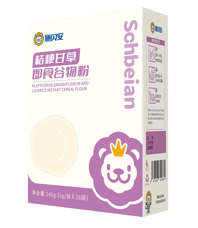   施貝安甘草桔梗即食谷物粉