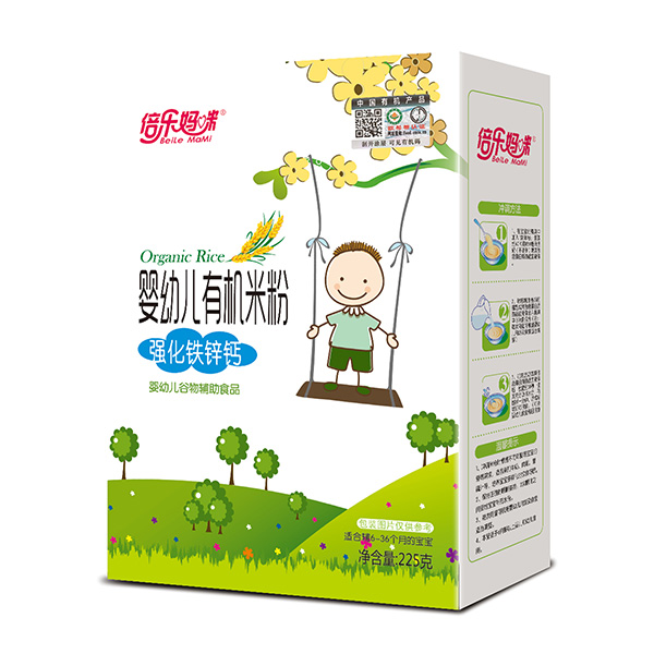 倍樂(lè )媽咪嬰幼兒有機米粉-強化鐵鋅鈣盒裝.jpg