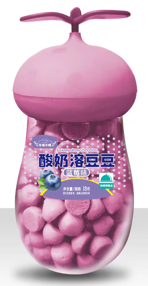  今福貝健益生菌溶豆豆-藍莓味