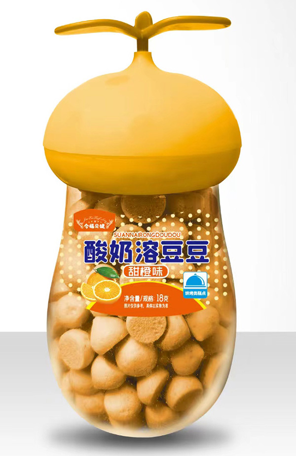  今福貝健益生菌溶豆豆-甜橙味