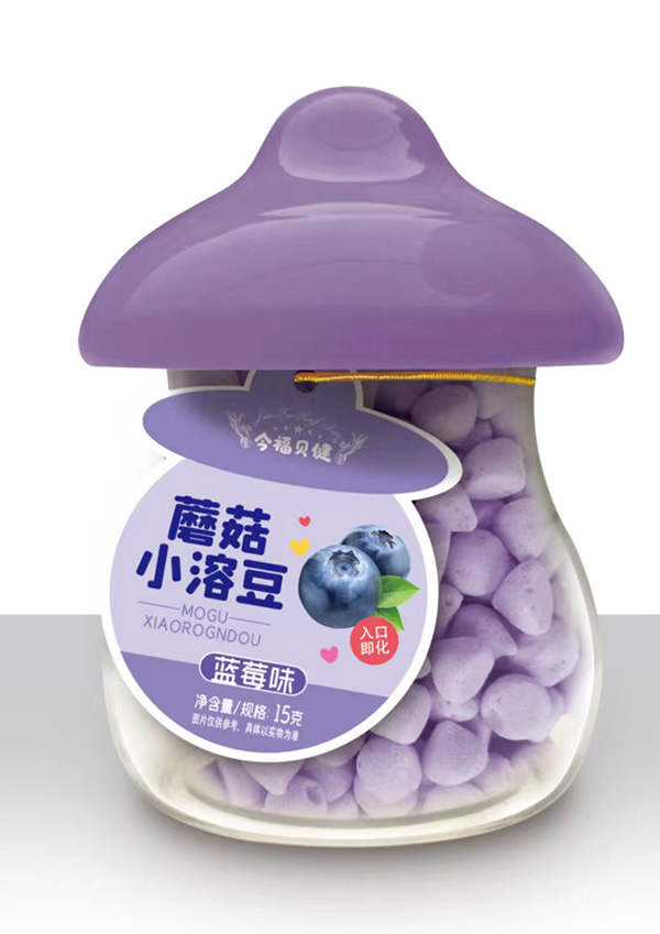  今福貝健蘑菇小溶豆-藍莓味