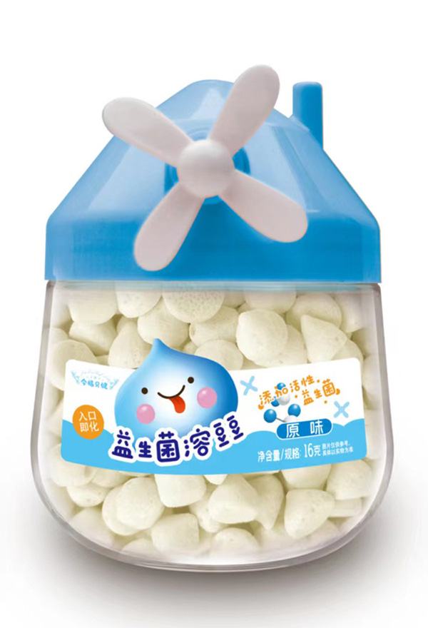  今福貝健風車型益生菌溶豆豆-原味