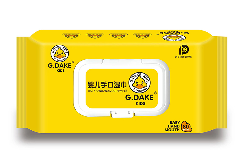 BG GDVCK小黄鸭婴儿手口湿巾 80片