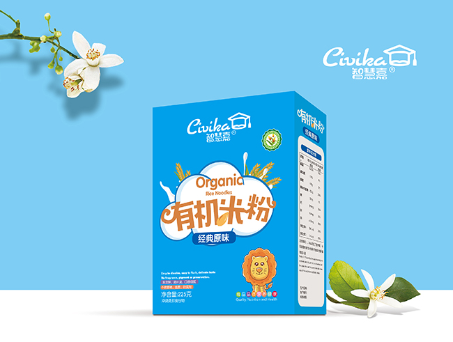  智慧嘉有機(jī)米粉盒裝 經(jīng)典原味