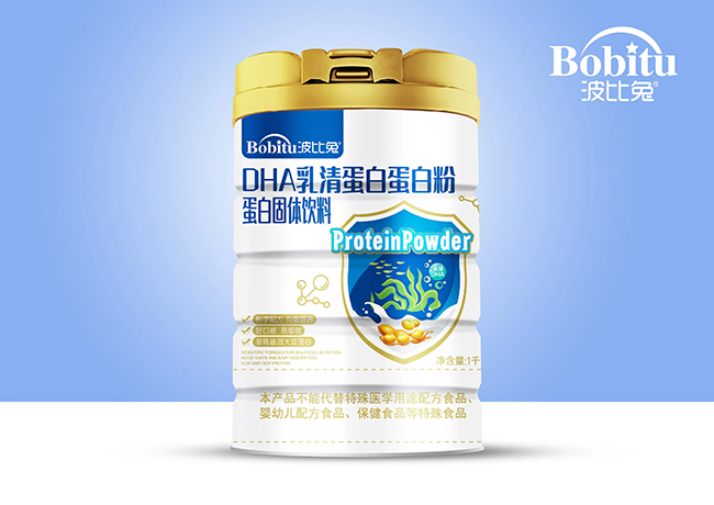  波比兔DHA乳清蛋白蛋白粉