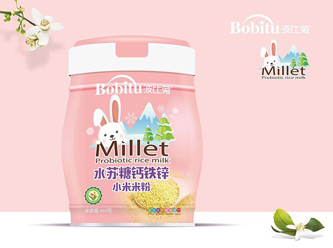  波比兔小米米粉 水蘇糖鈣鐵鋅