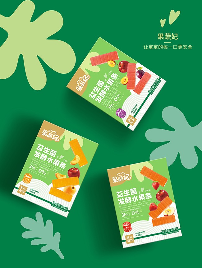  果蔬妃益生菌發(fā)酵水果條系列