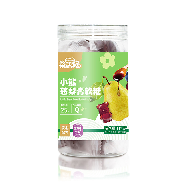 果蔬妃小熊慈梨膏軟糖 藍(lán)莓味