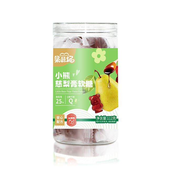  果蔬妃小熊慈梨膏軟糖 山楂味