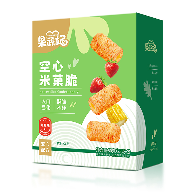 果蔬妃空心米果脆 草莓味