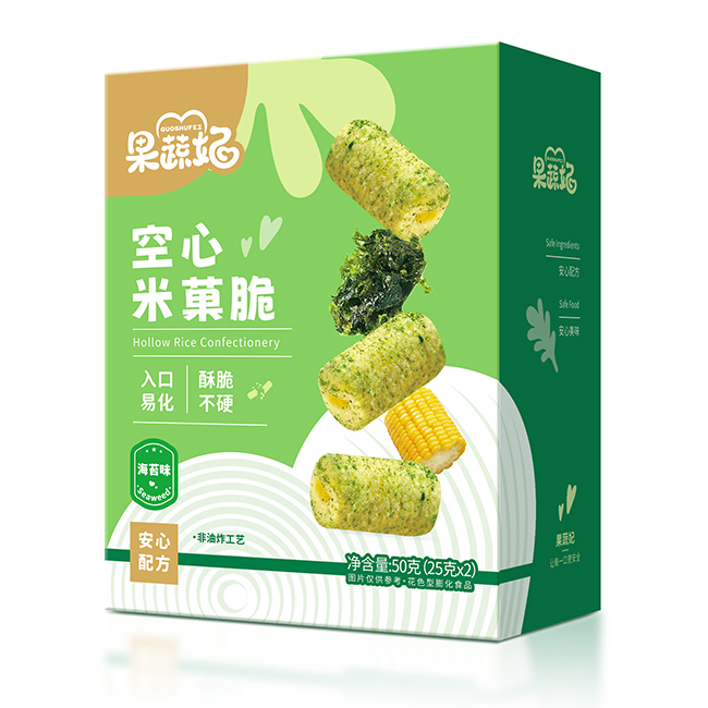  果蔬妃空心米果脆 海苔味