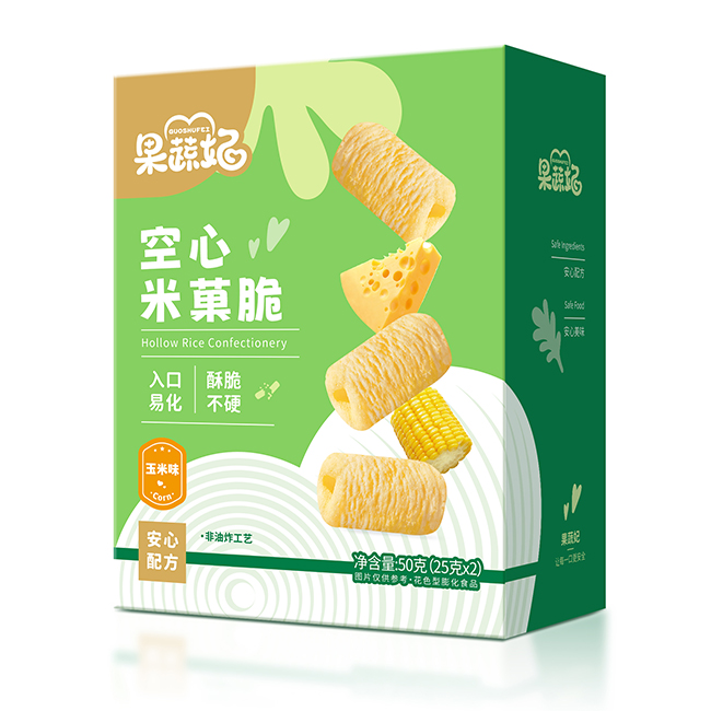  果蔬妃空心米果脆 玉米味