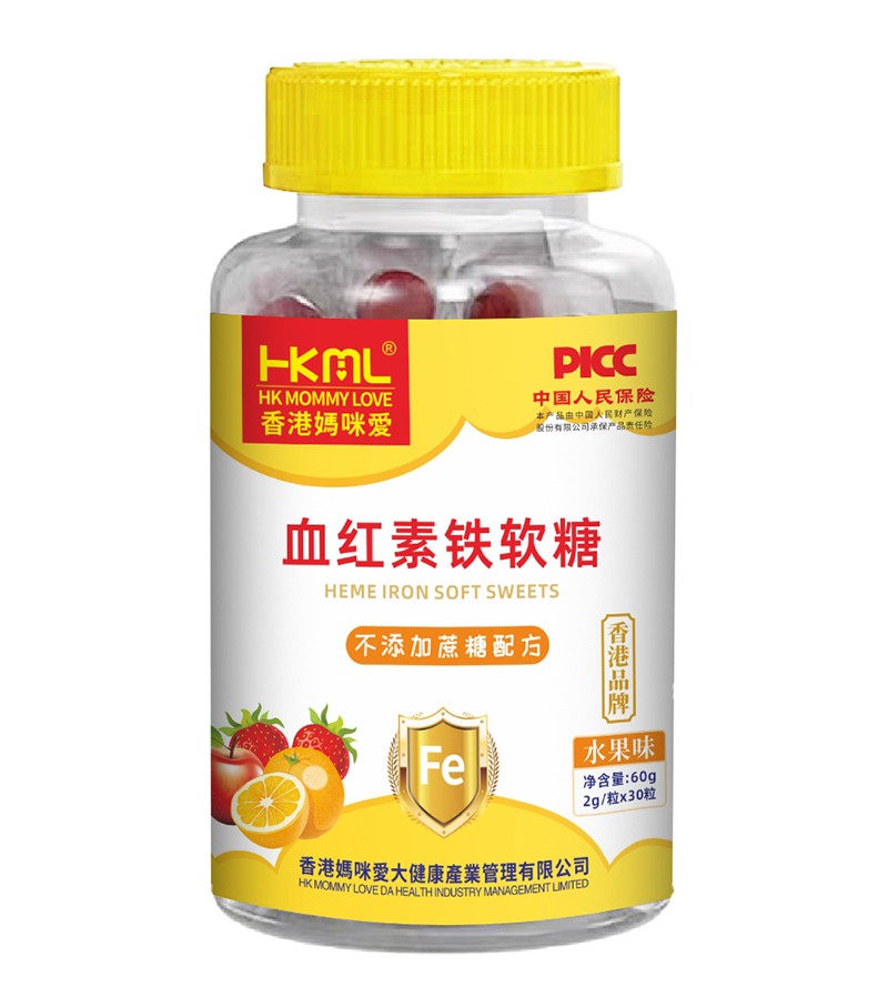  香港媽咪愛(ài)血紅素鐵軟糖