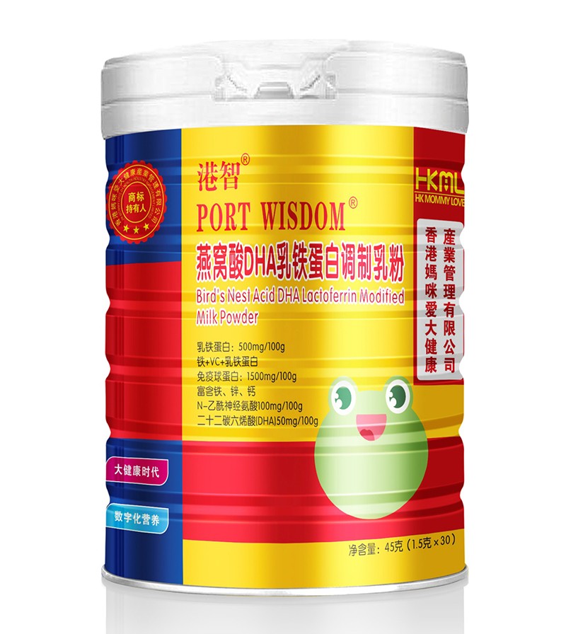  香港媽咪愛(ài)港智燕窩酸DHA乳鐵蛋白調制乳粉